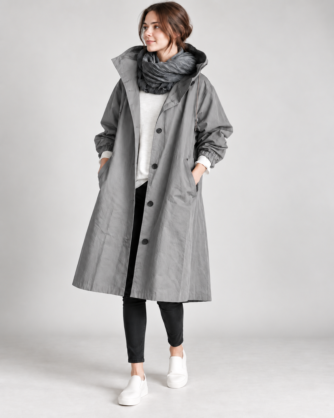 Katrin – Női trench coat örök eleganciával