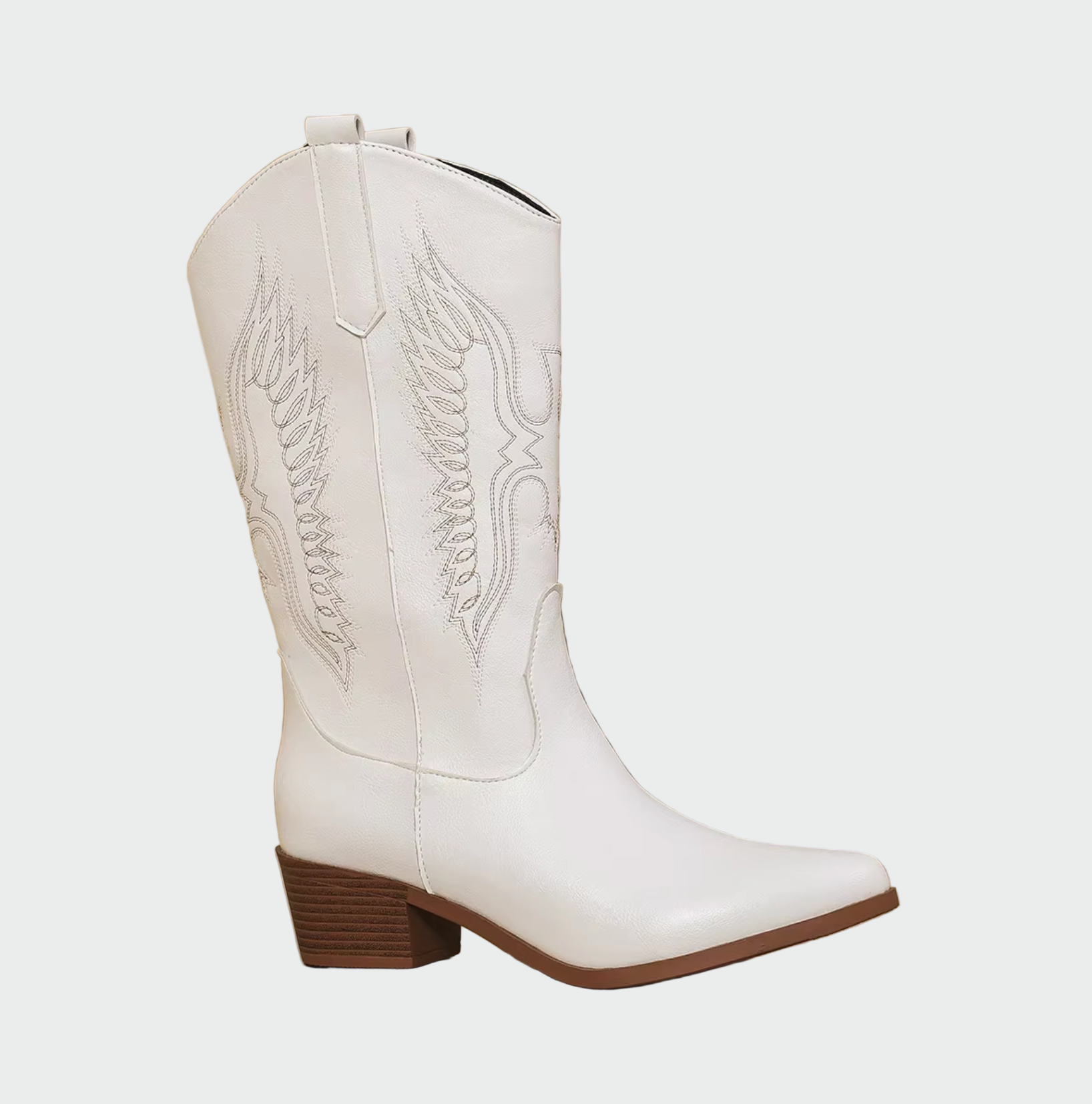 Bőrhatású nyugati cowboy cipők