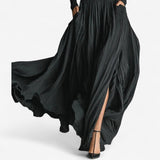 Raquel | Magas derekú maxi ruha