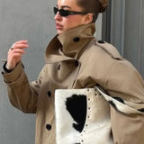 Valentina – Rövid öves trench kabát – Bézs