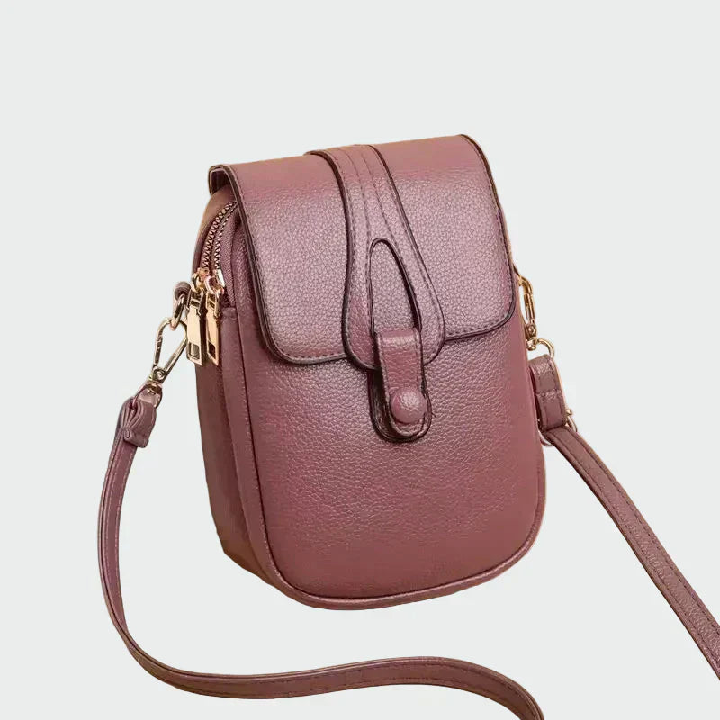 Elegáns retro bőrhatású táska